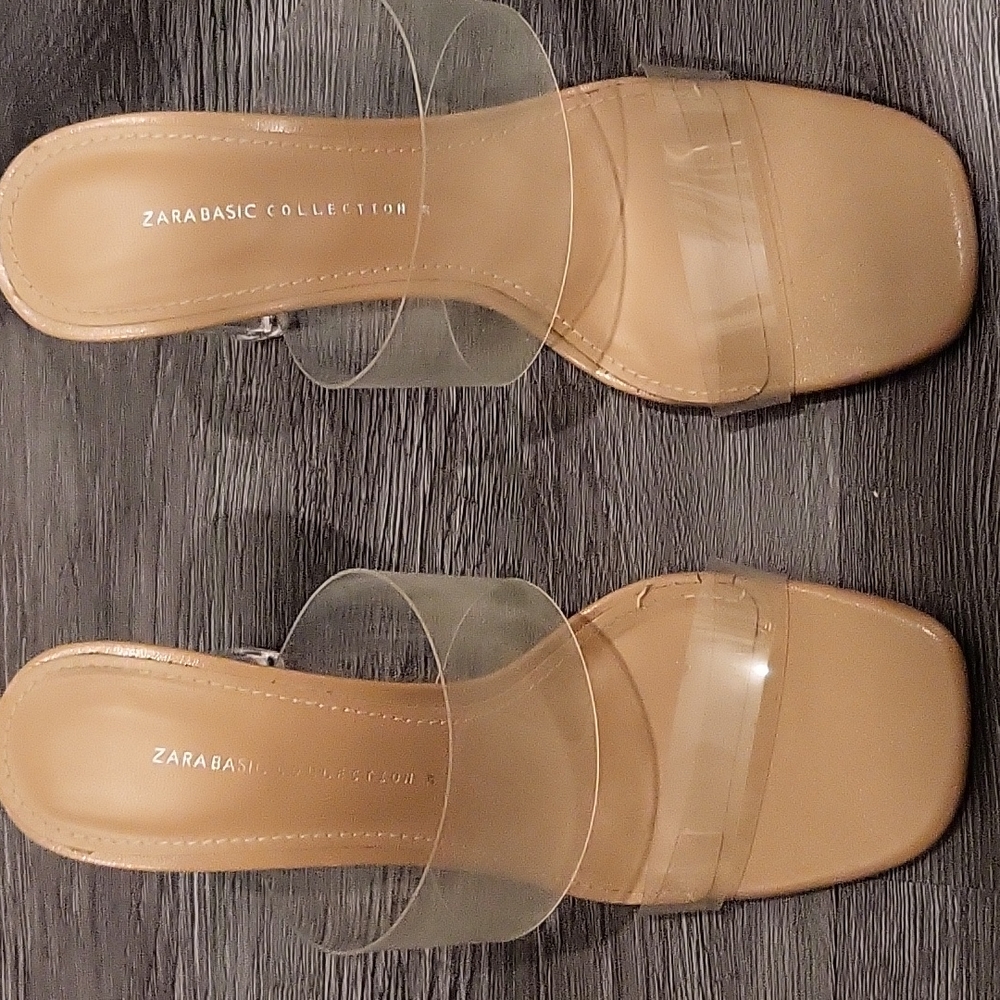 Zara heeled Sandals size 8